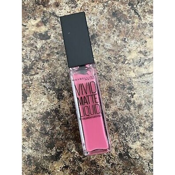 7x Maybelline Color Sensational Matte Liquid Lipstick Pink 12 Twisted Tulip - Picture 1 of 1